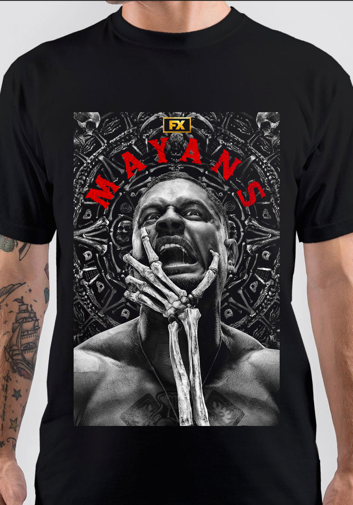 Mayans M.C T-Shirt, Vintage POD Graphic Tee for Streetwear Fans