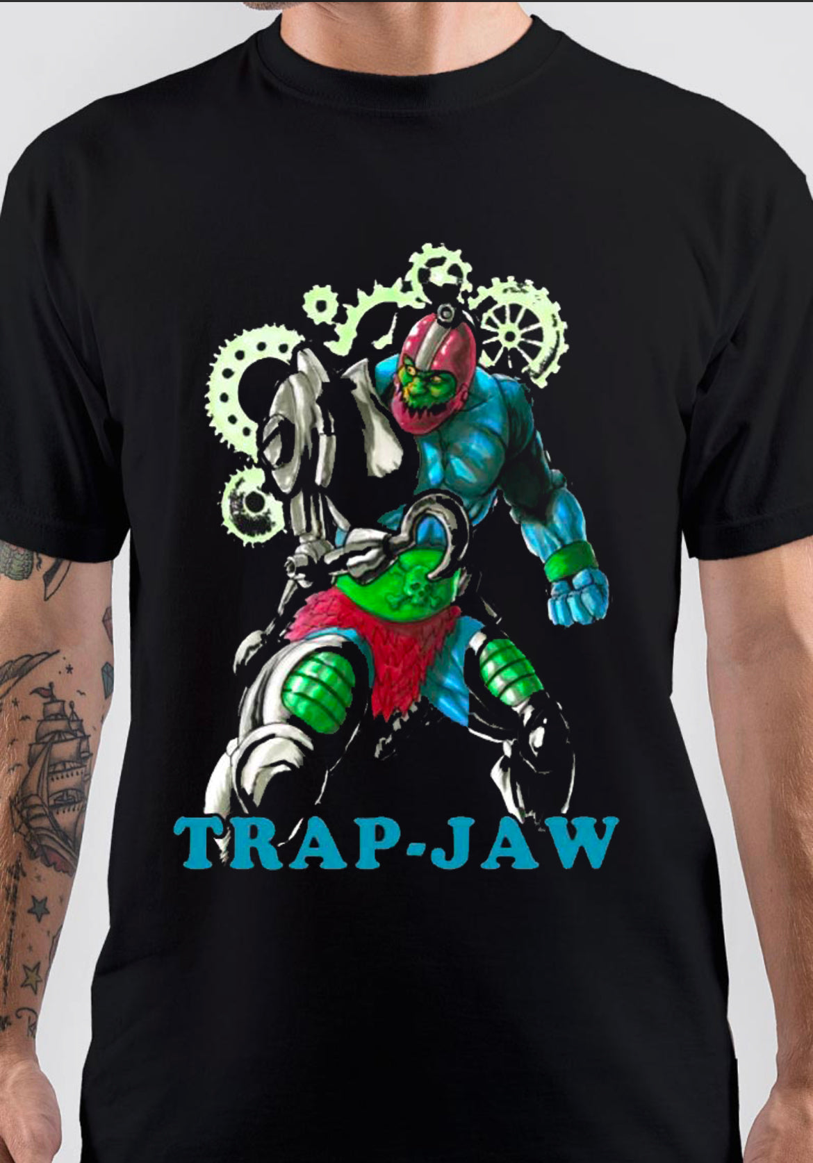 Trap Jaw T-Shirt, Retro Streetwear Tee for Cool Gift Ideas