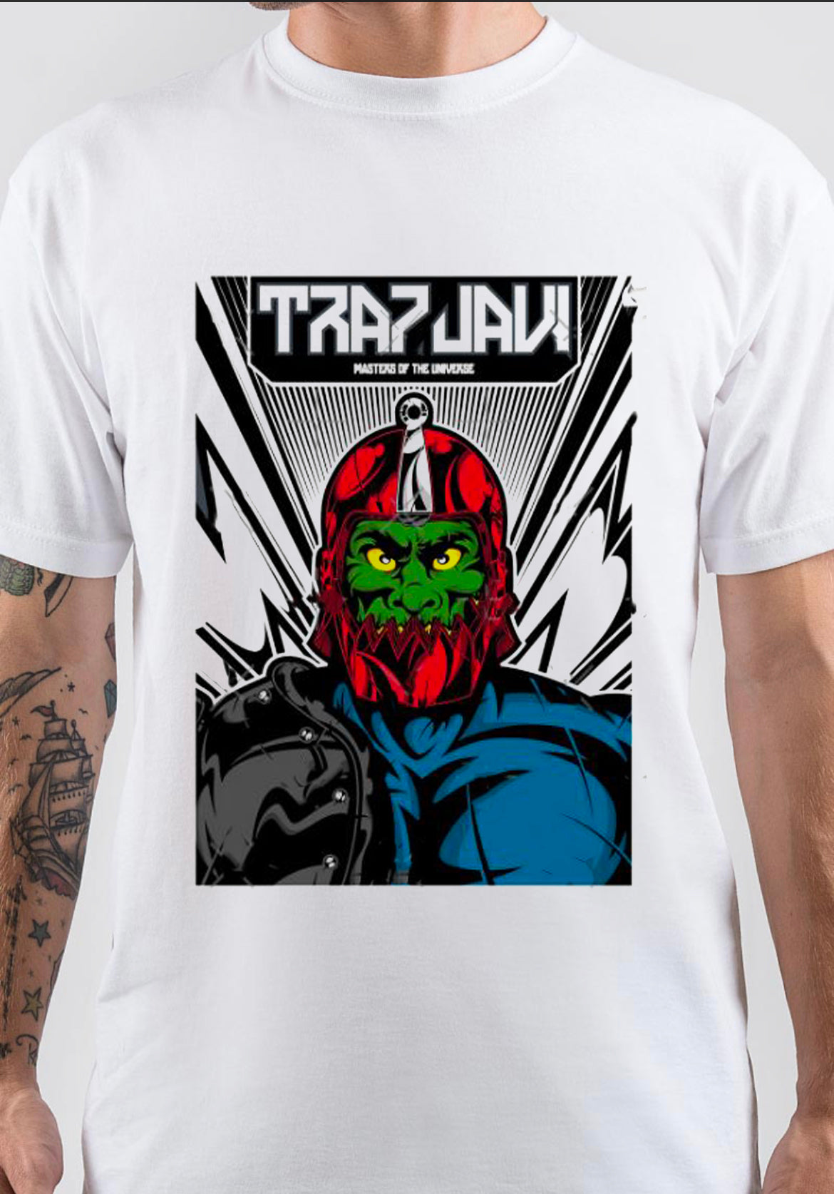 Trap Jaw T-Shirt, Retro Graphic Tee for Print on Demand Fans