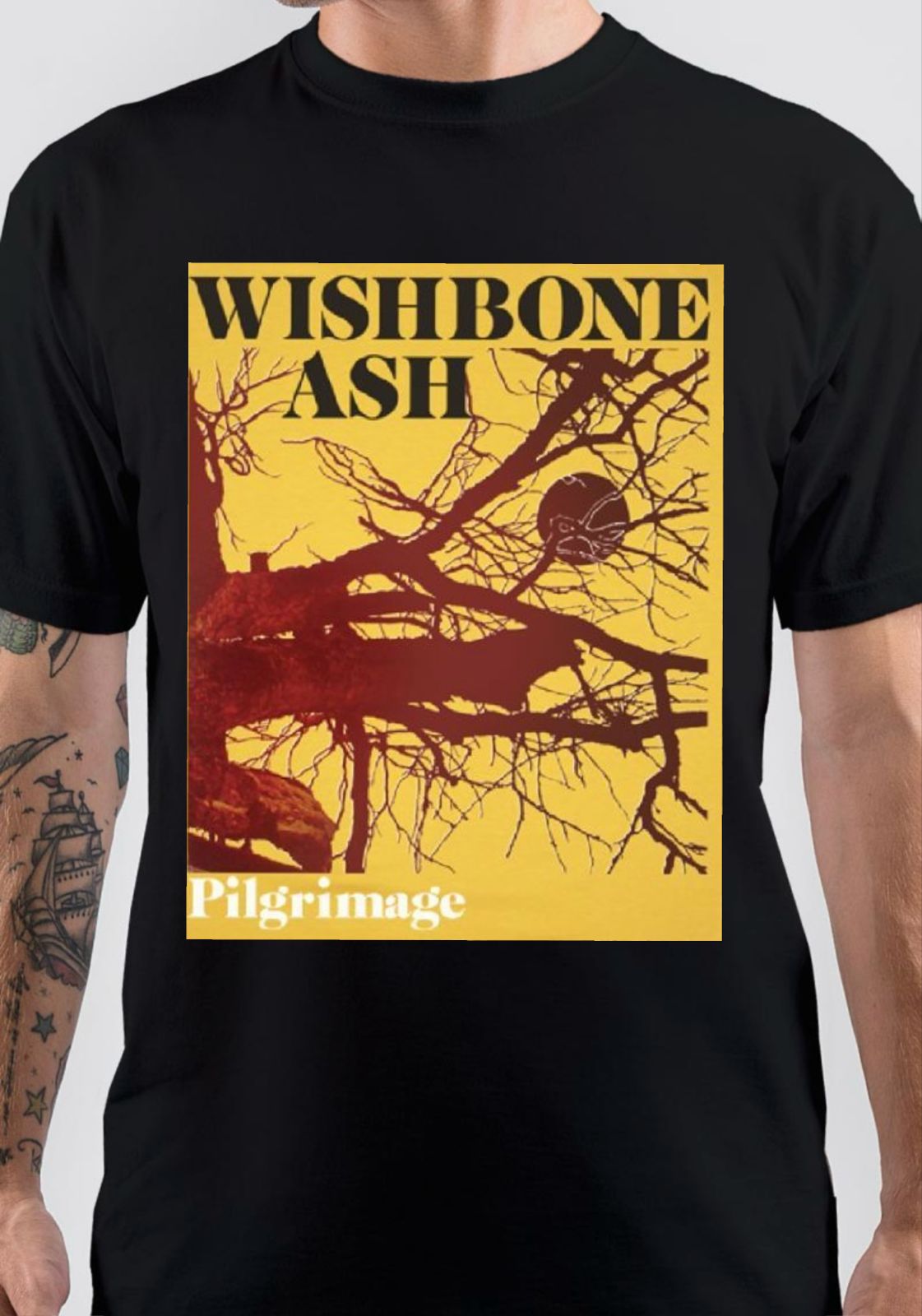 Wishbone Ash T-Shirt, Retro Graphic Tee for Print on Demand Fans