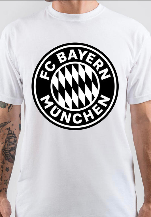 FC Bayern Munich T-Shirt, Y2K Inspired Graphic Tee for Streetwear Fans