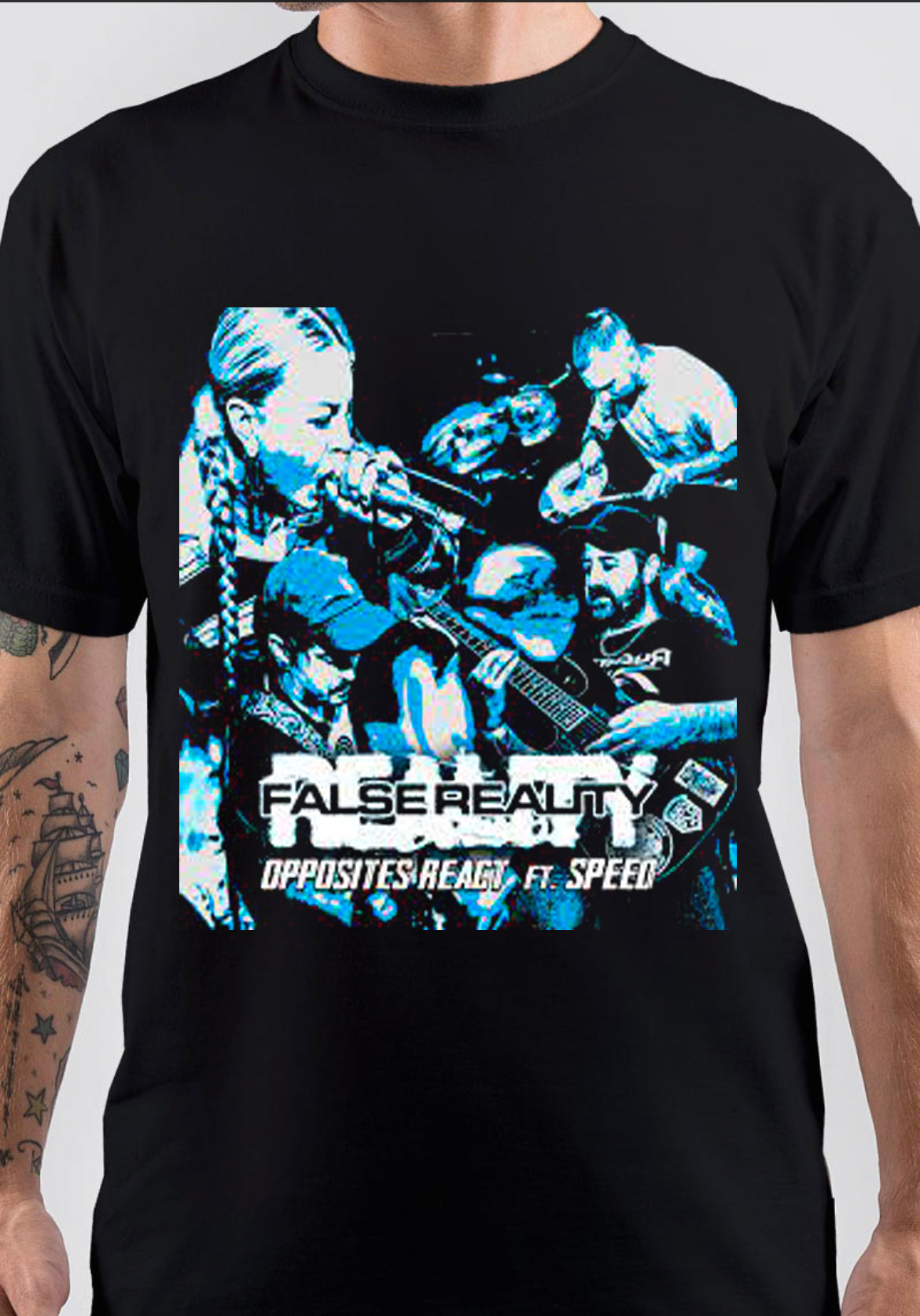 False Reality T-Shirt, Aesthetic Streetwear Graphic Tee for Gift Ideas
