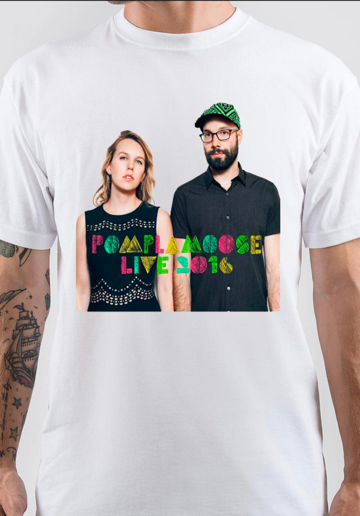 Pomplamoose T-Shirt, Y2K Inspired Graphic Tee for Streetwear Fans