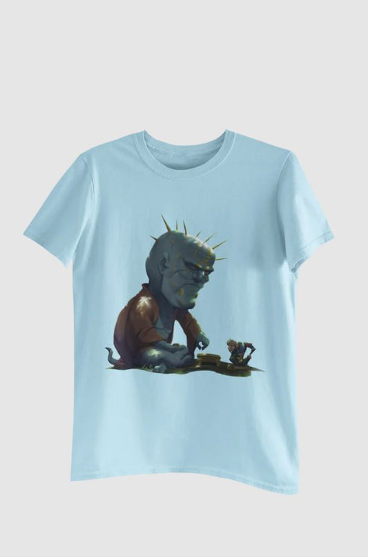 Wandering Wight T-Shirt, Vintage POD Graphic Tee for Streetwear Fans