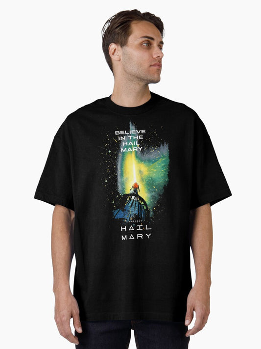 Believe in the T-Shirt, Vintage POD Graphic Tee for Streetwear Fans