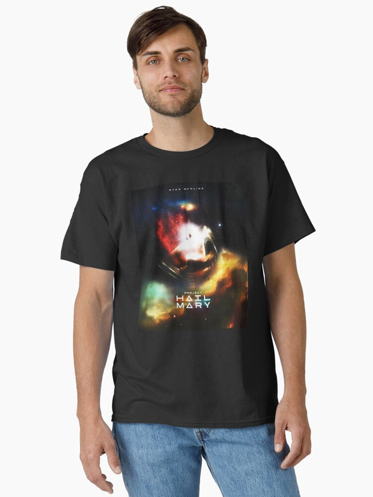 Project Hail Mary T-Shirt, Modern Streetwear Tee for Casual Outfits